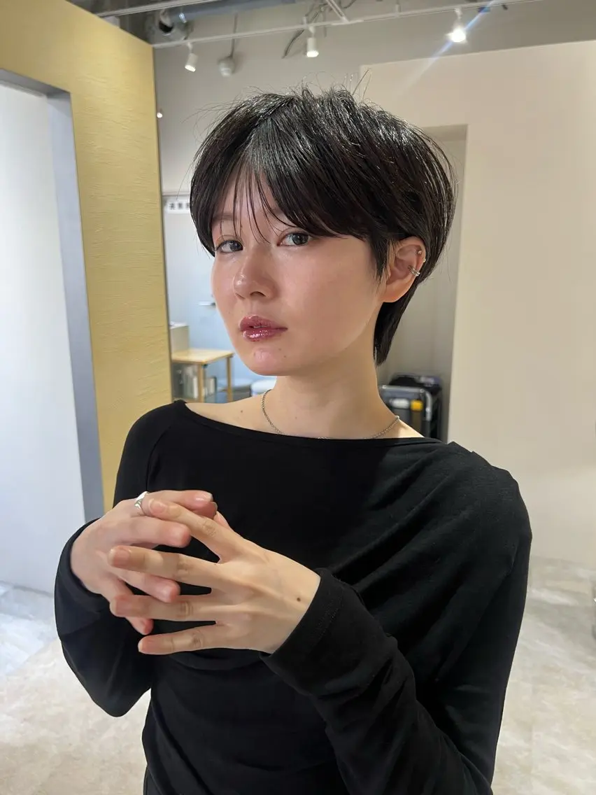 ショート 縮毛矯正 トリートメント ヘッドスパ/縮毛矯正 /横山陸人のヘアスタイル