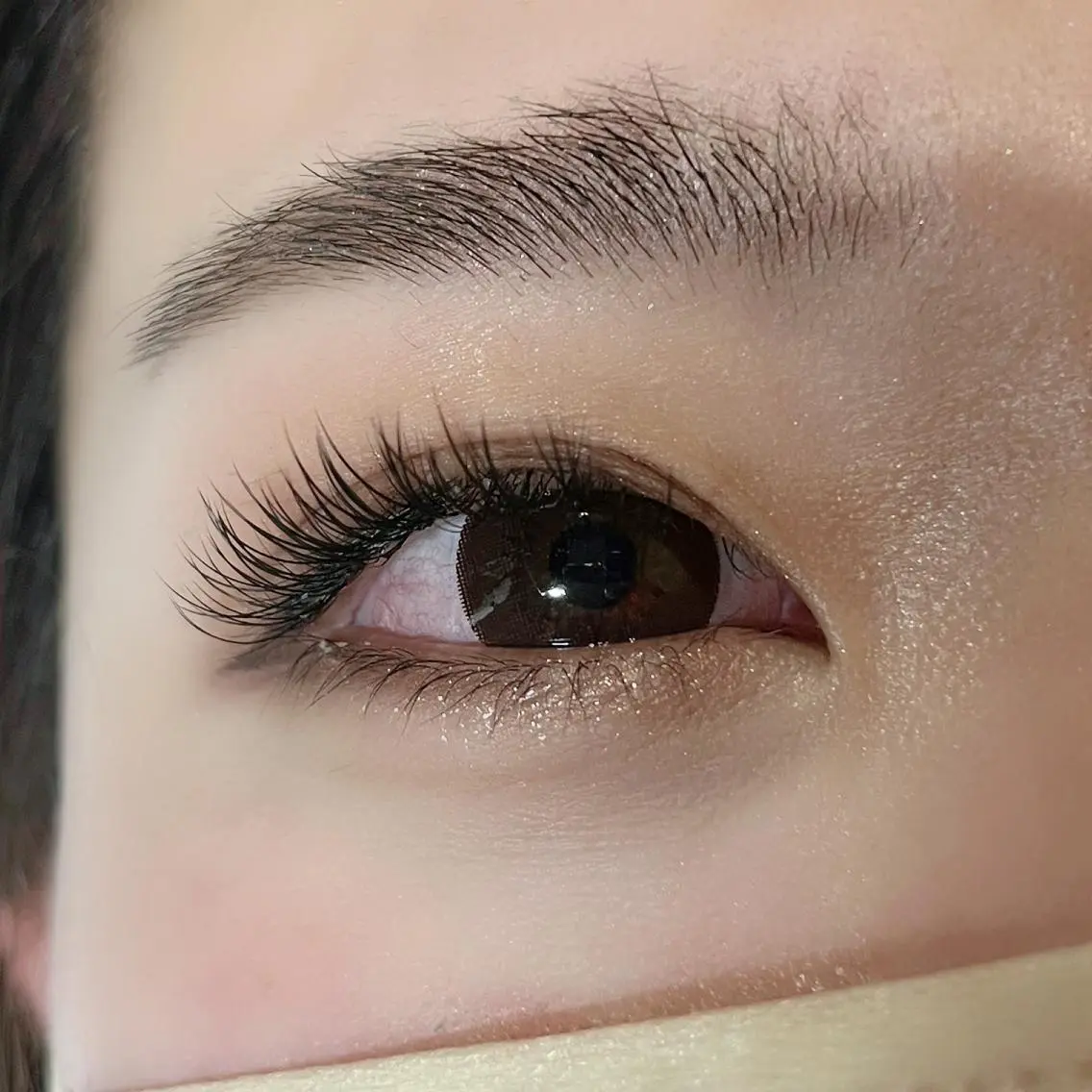 マツエク・マツパ Cカール フラットラッシュ マツエク Veil ayakaのマツエク・マツパデザイン