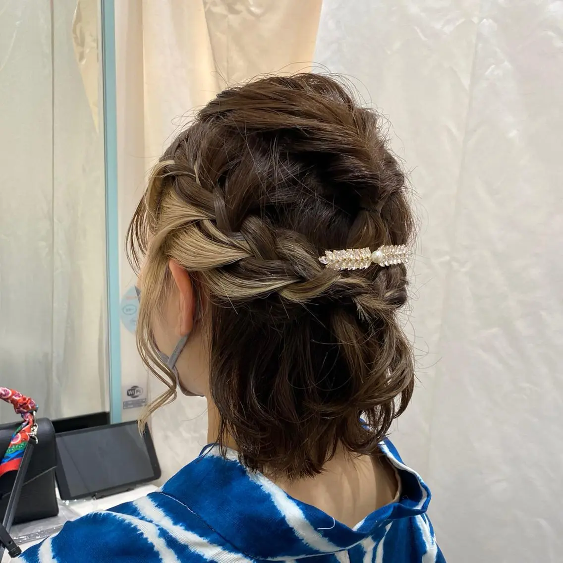 ヘアアレンジ 荒山 栞奈のヘアスタイル