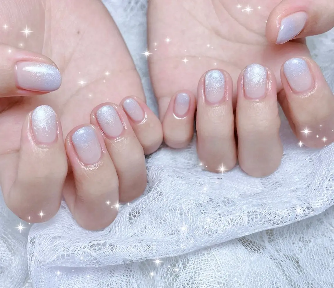 ネイル マグネットネイル ハンドネイル FLARE NAIL フレアネイルのネイルデザイン
