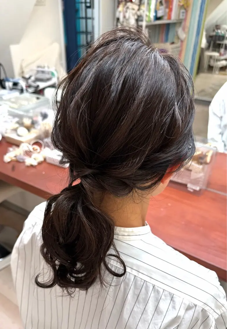 ヘアアレンジ ヘアセット Suzuki Bearのヘアスタイル