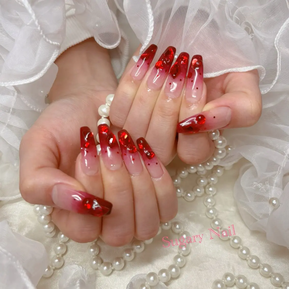ネイル ハンドネイル SugaryNail Rinaのネイルデザイン