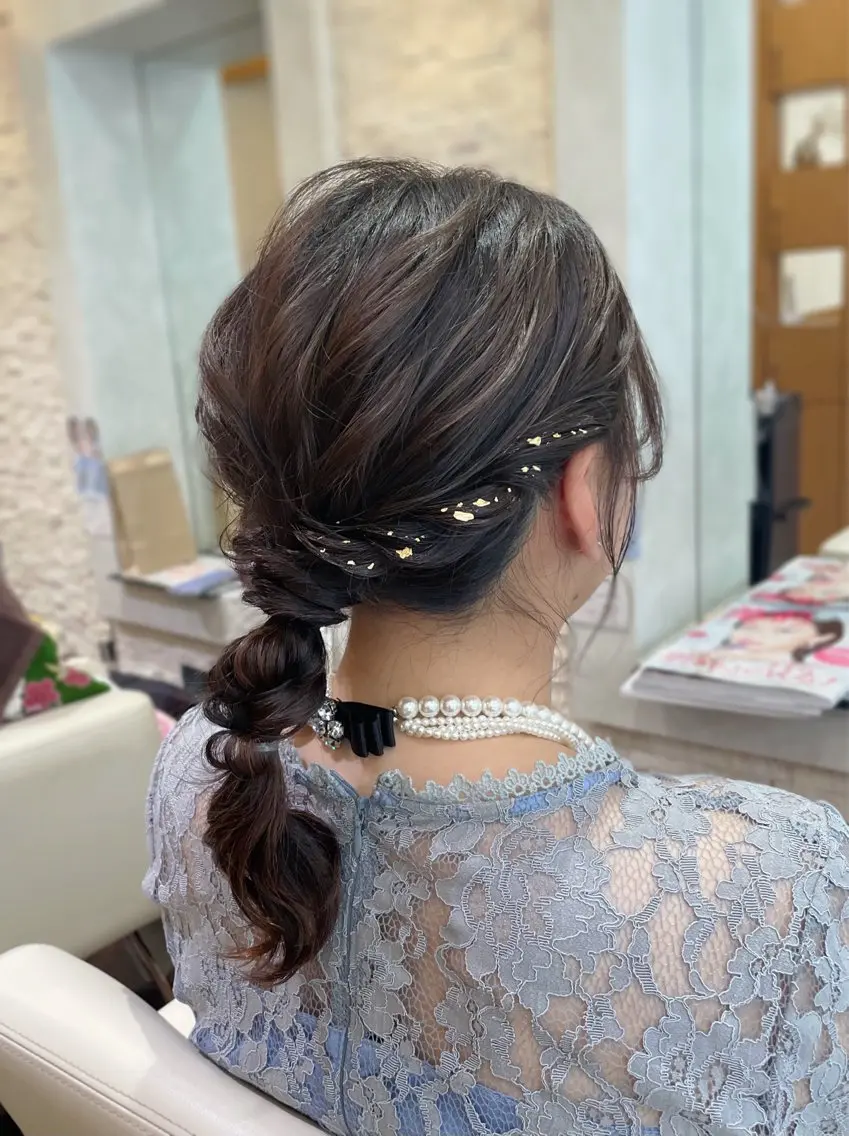 ヘアアレンジ 本多 美羽のネイルデザイン