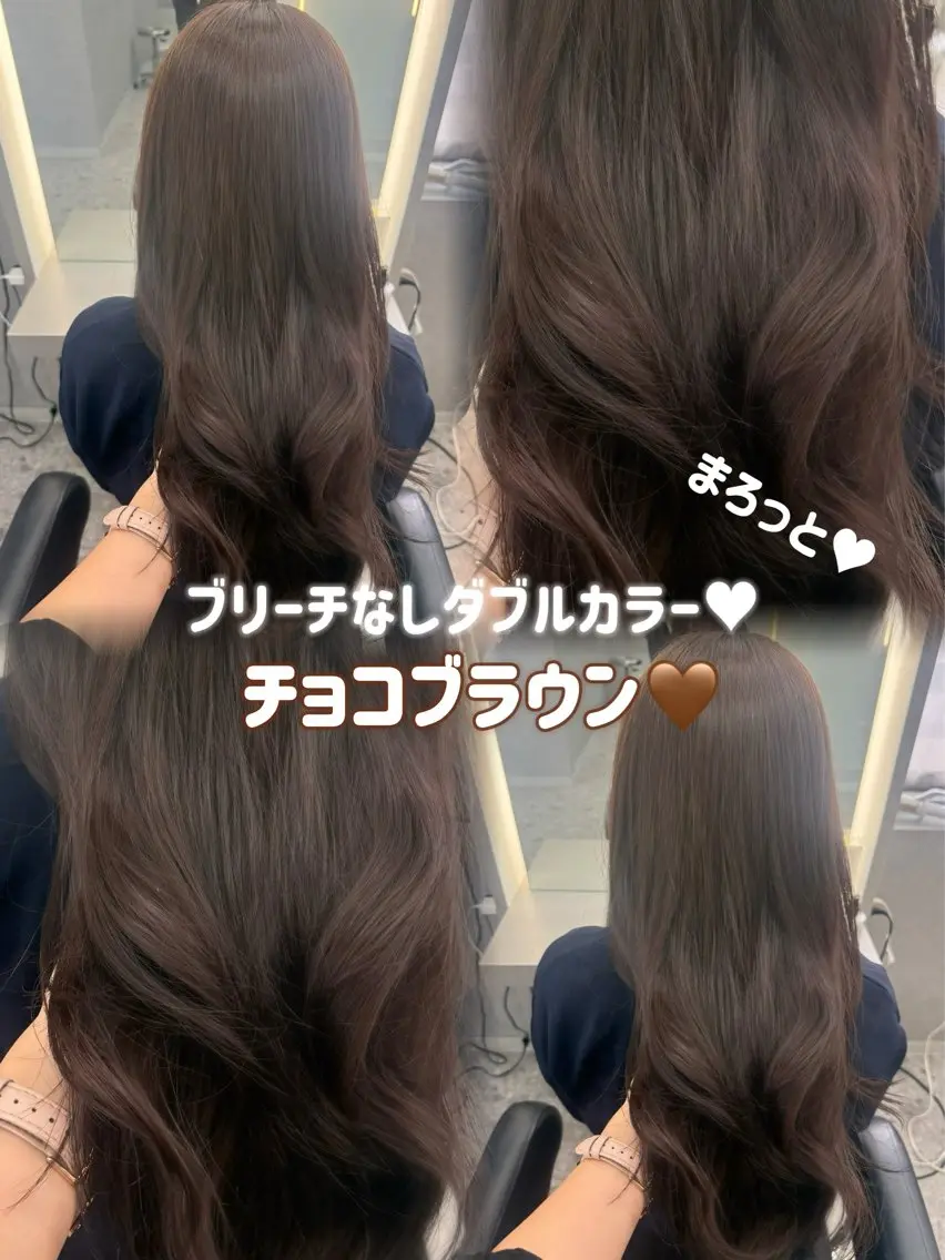 ロング カラー 韓国風ヘア レイヤーカット ヘアカラー レイヤーカット /顔周り/和奏︎♪のヘアスタイル