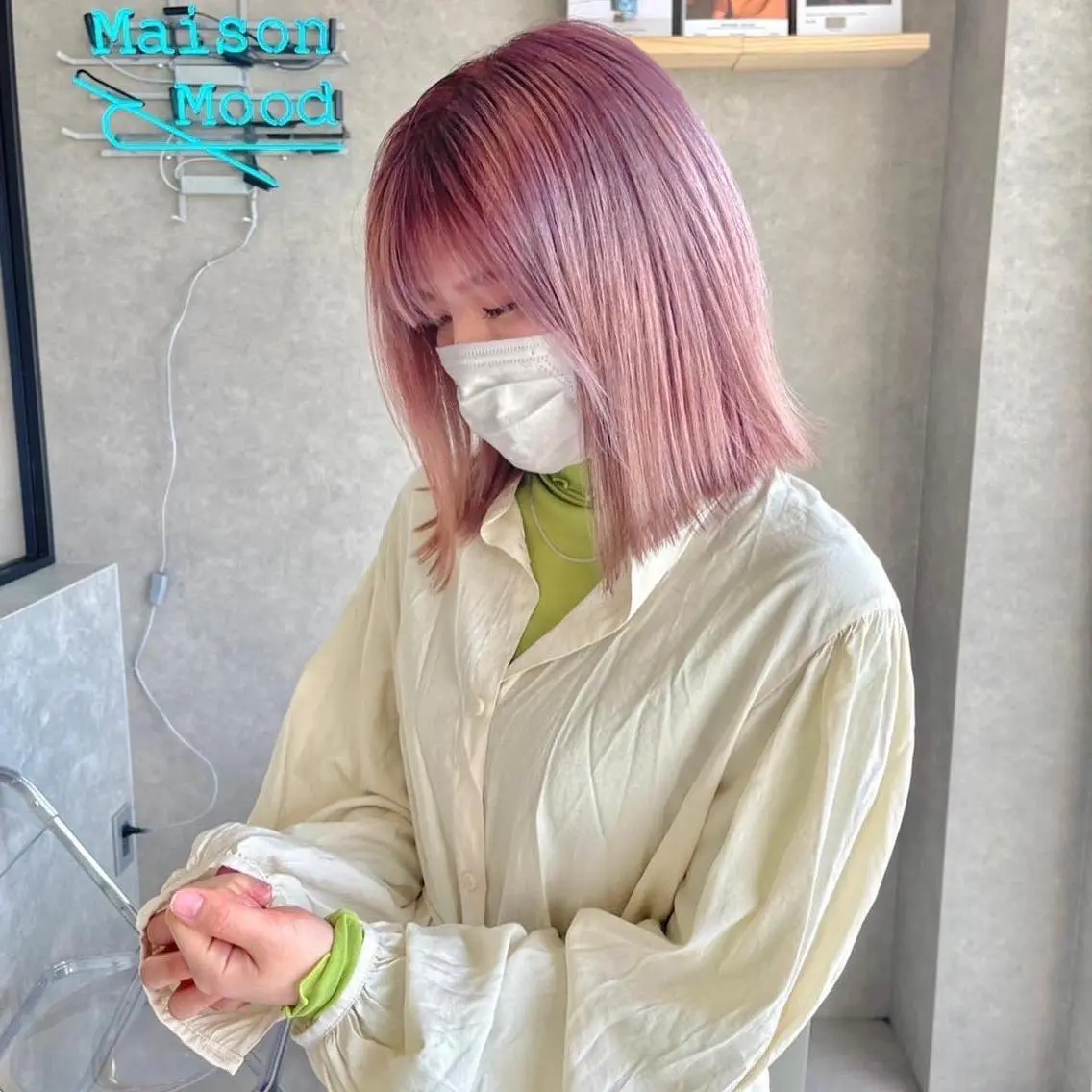 ショート ショートヘア 河原 亮のヘアスタイル