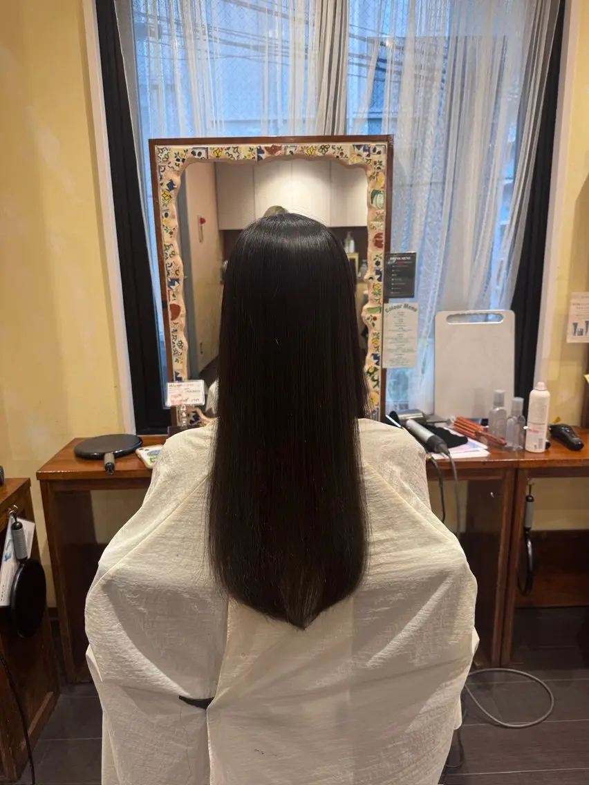 ロング トリートメント 平日の夜限定 再現度抜群✨しん✨️のヘアスタイル