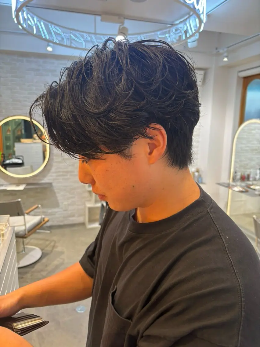 メンズ 荒木 千奈のヘアスタイル