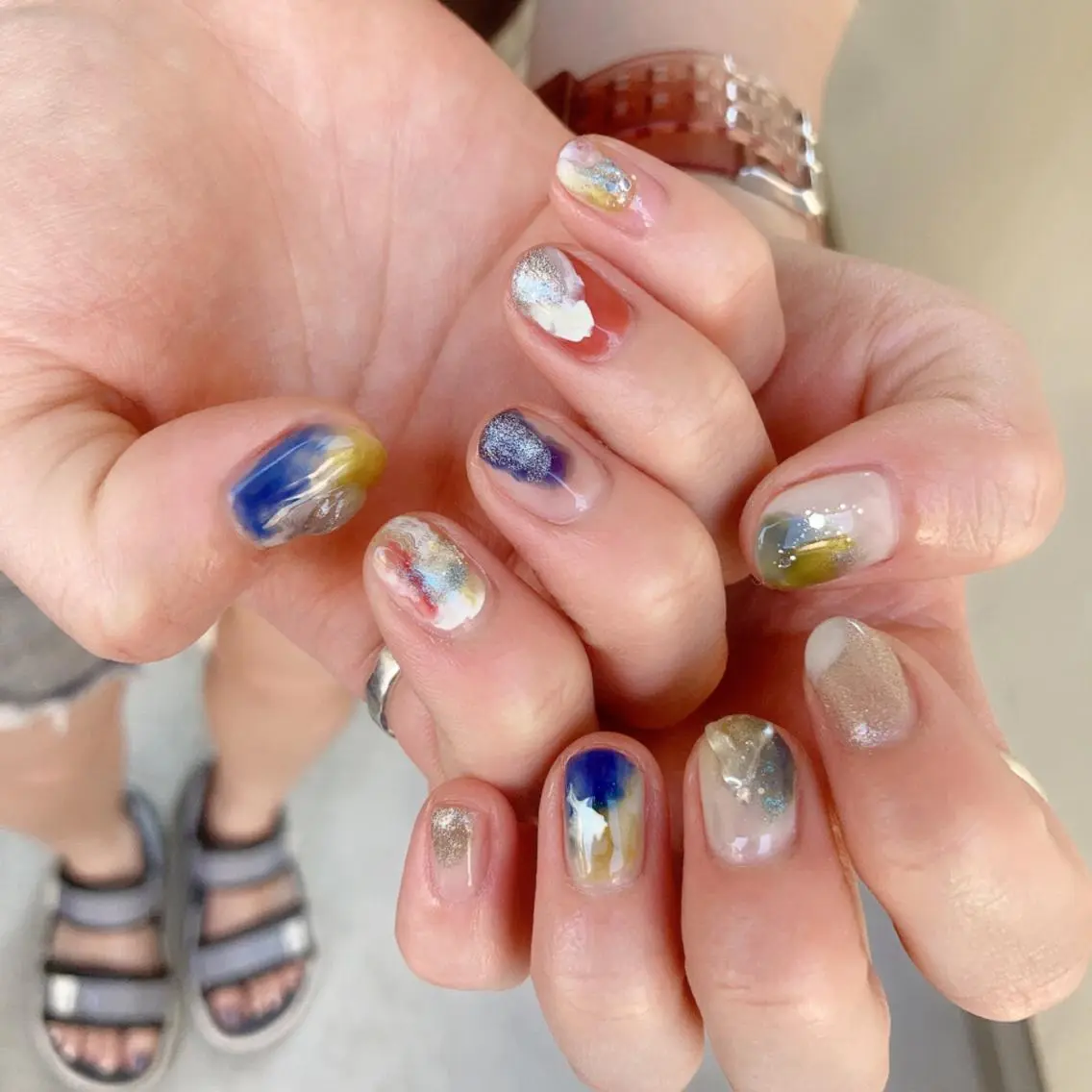 ネイル 地爪育成💅 kanaoanailのネイルデザイン