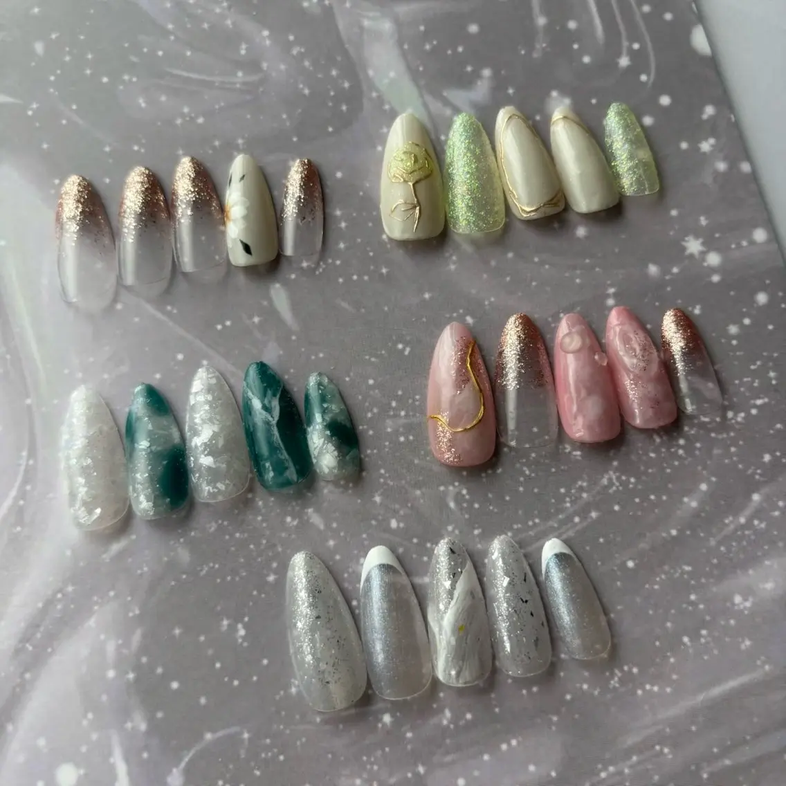 ミニモ限定デザインオフ込🌱お得にデザインネイル4000円ネイリスト検定2級AYAKA💅🏻✨5種類からチョイス♪の写真