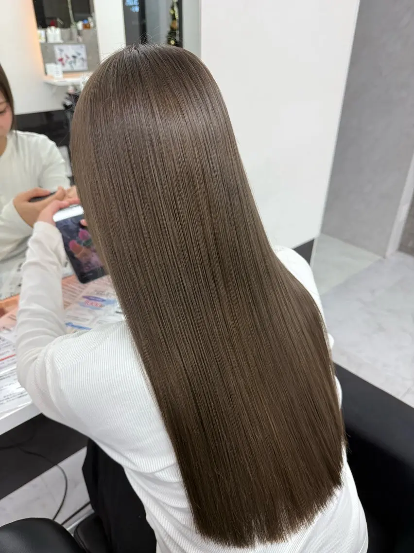 透明感イルミナカラー🌿🫧＋似合わせカット✂️✨の写真
