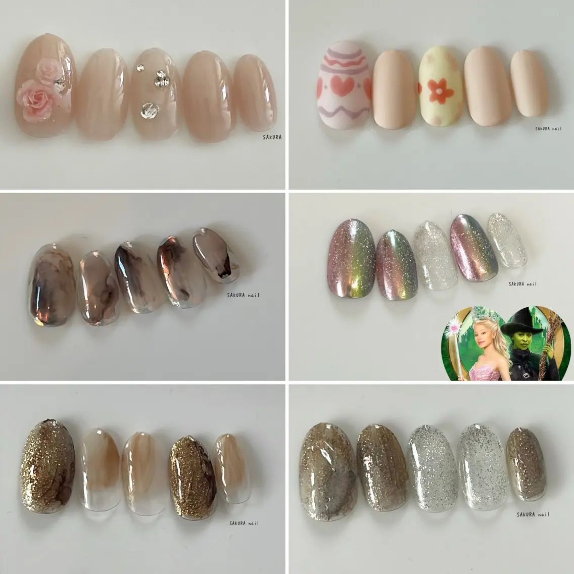 オフなしハンド定額ネイルの写真