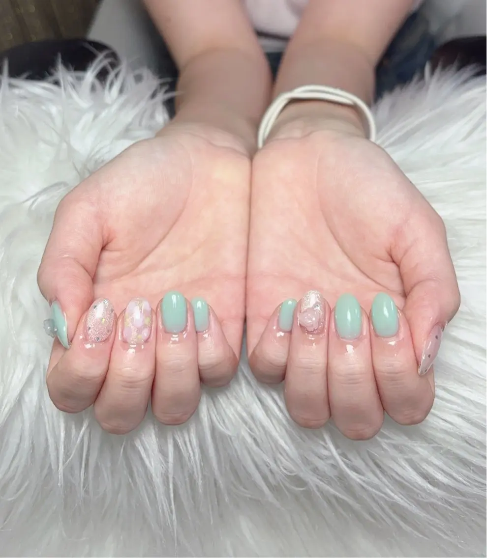 ネイル ハンドネイル RosyBeauty スカルプ専門店のネイルデザイン