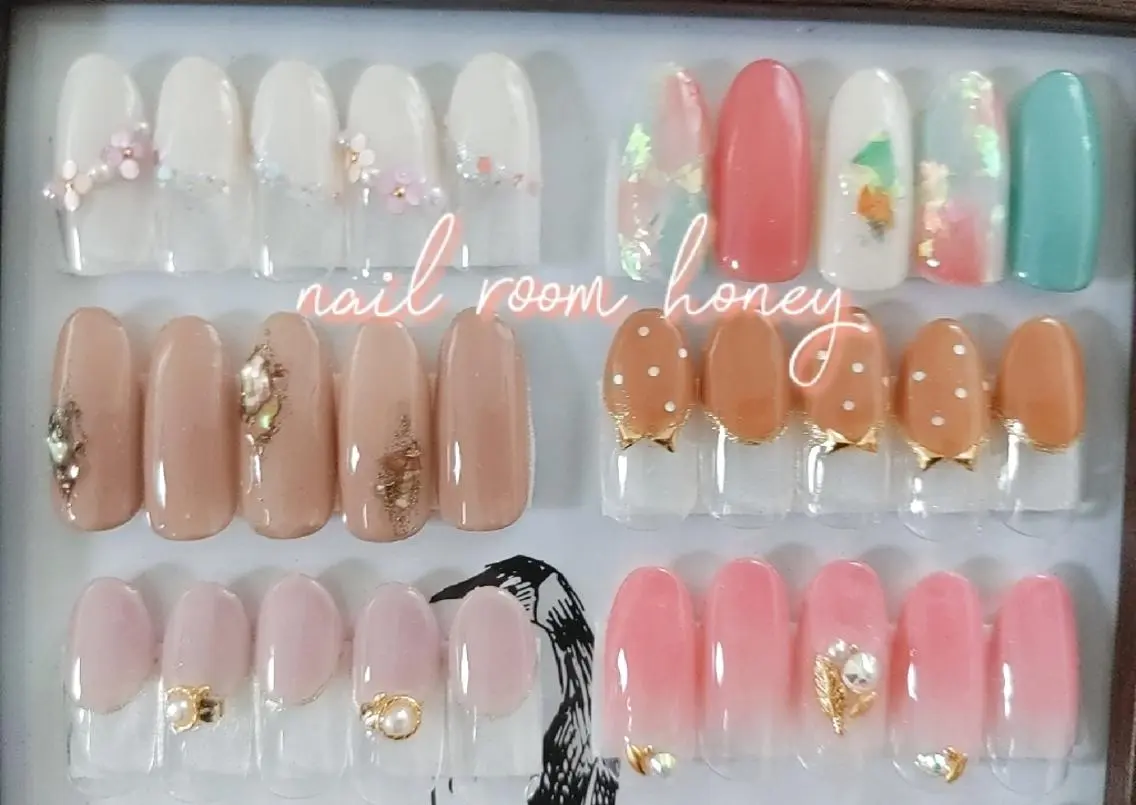 ネイル アートネイル ハンドネイル nail room  honeyのネイルデザイン