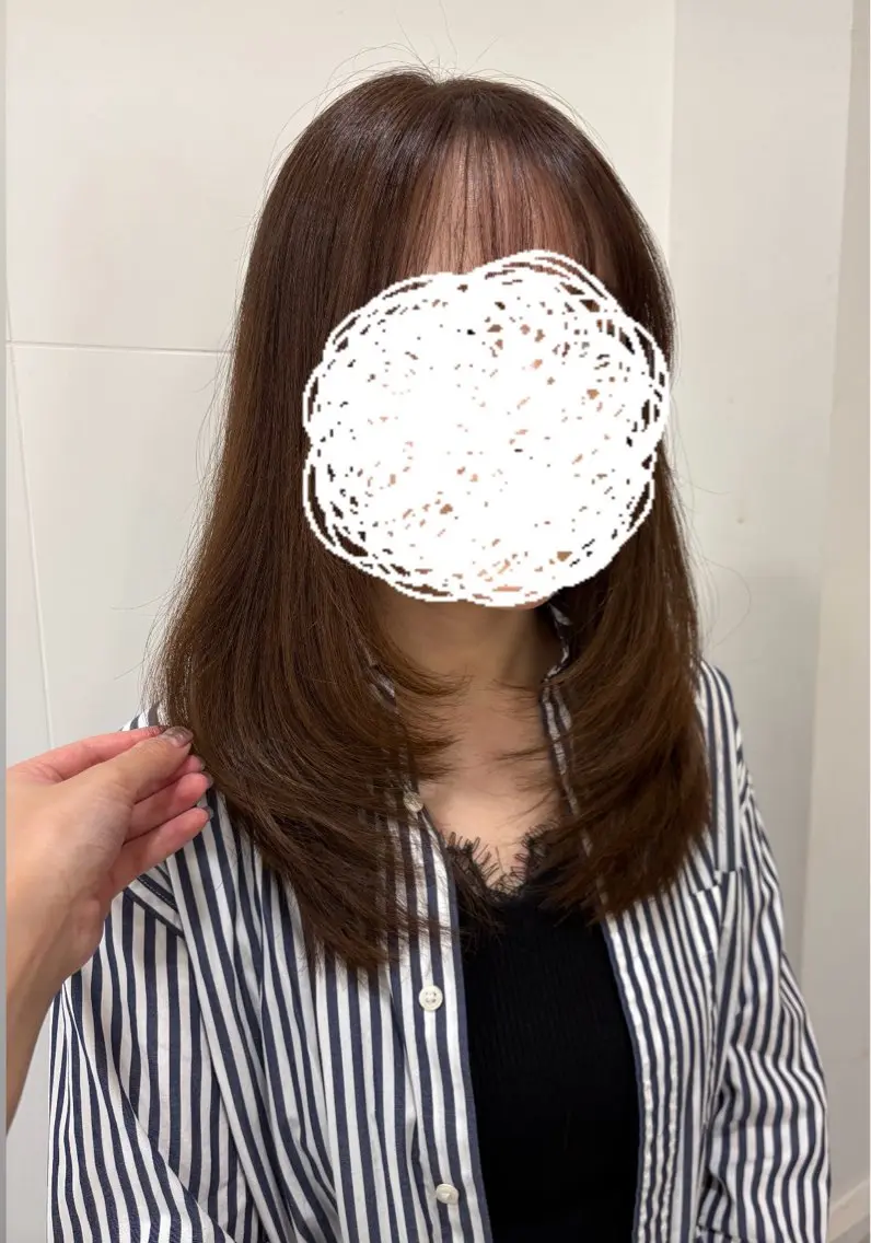 ロング カラー ベージュカラー ブラウンカラー レイヤーカット カット ヘアカラー ayana/ 透明感カラー🫧艶感のヘアスタイル