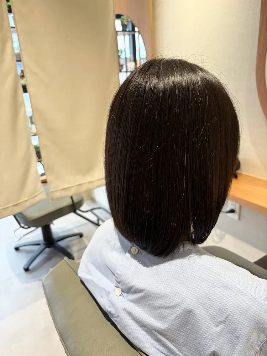 ミディアム 【無料🌷カット モデル】のヘアスタイル