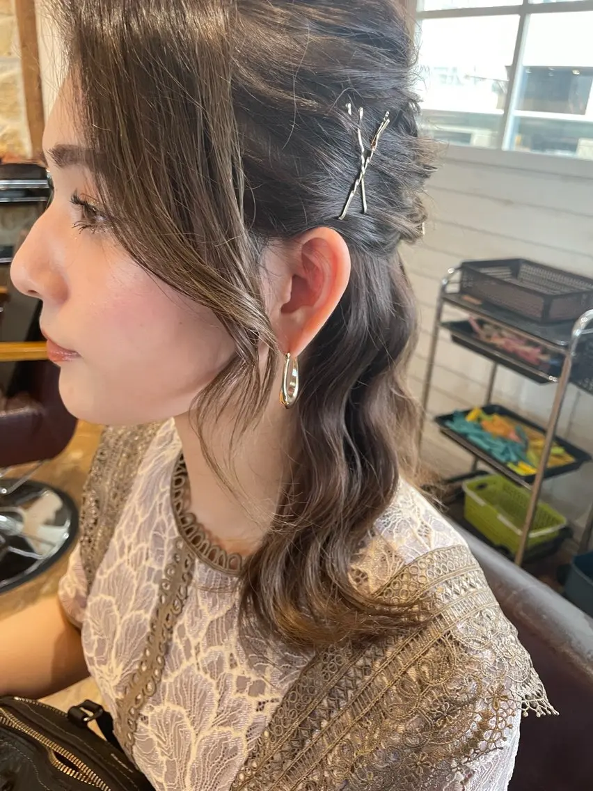パーティヘアセット♪の写真