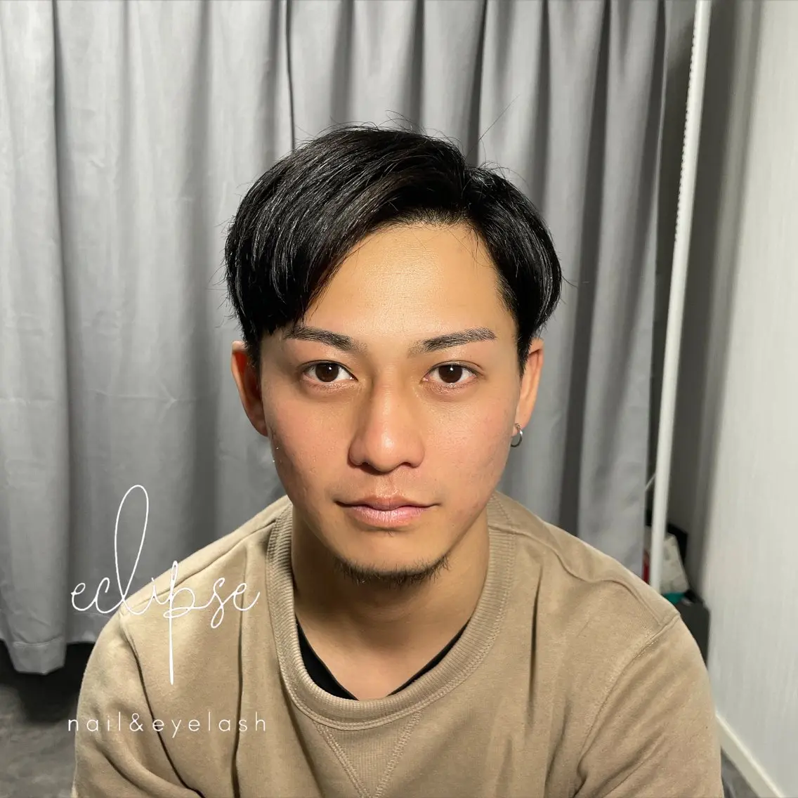 メンズ アイブロウ eclipse eyelashのマツエク・マツパデザイン
