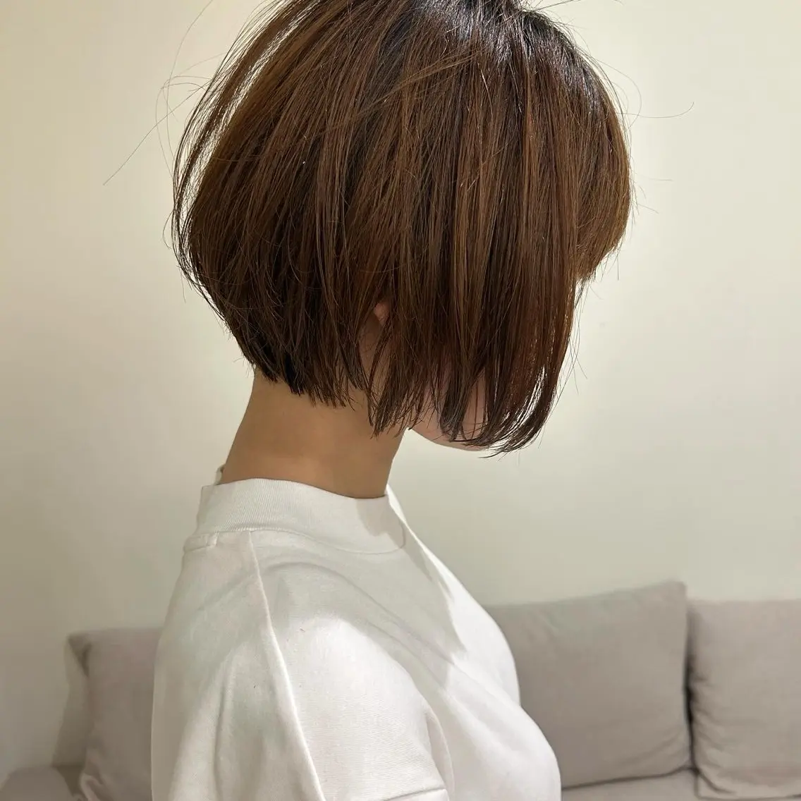 ショート 💛🤍U too e’s /店長🧸のヘアスタイル