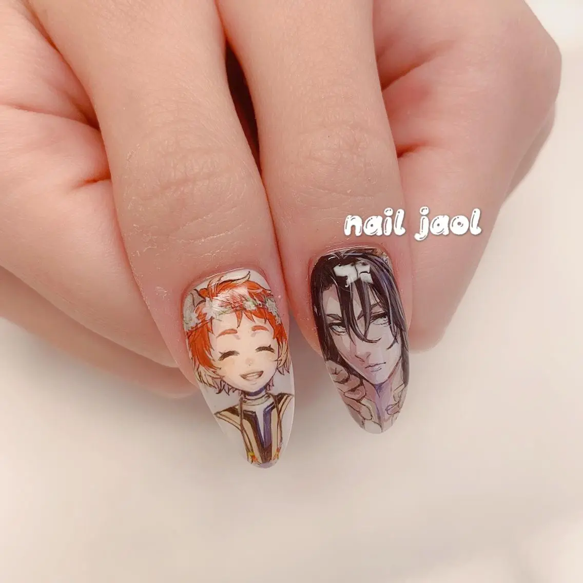 ロング ネイルJaol 池袋のネイルデザイン