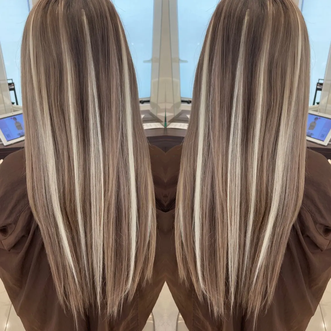 ロング 西川 夕奈のヘアスタイル