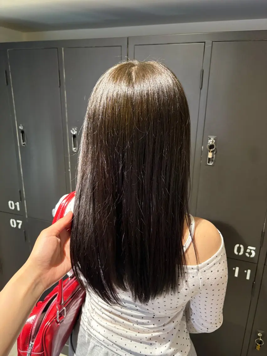 ロング ヘアカラー KASUMI/noi 金山/透明感カラーのヘアスタイル