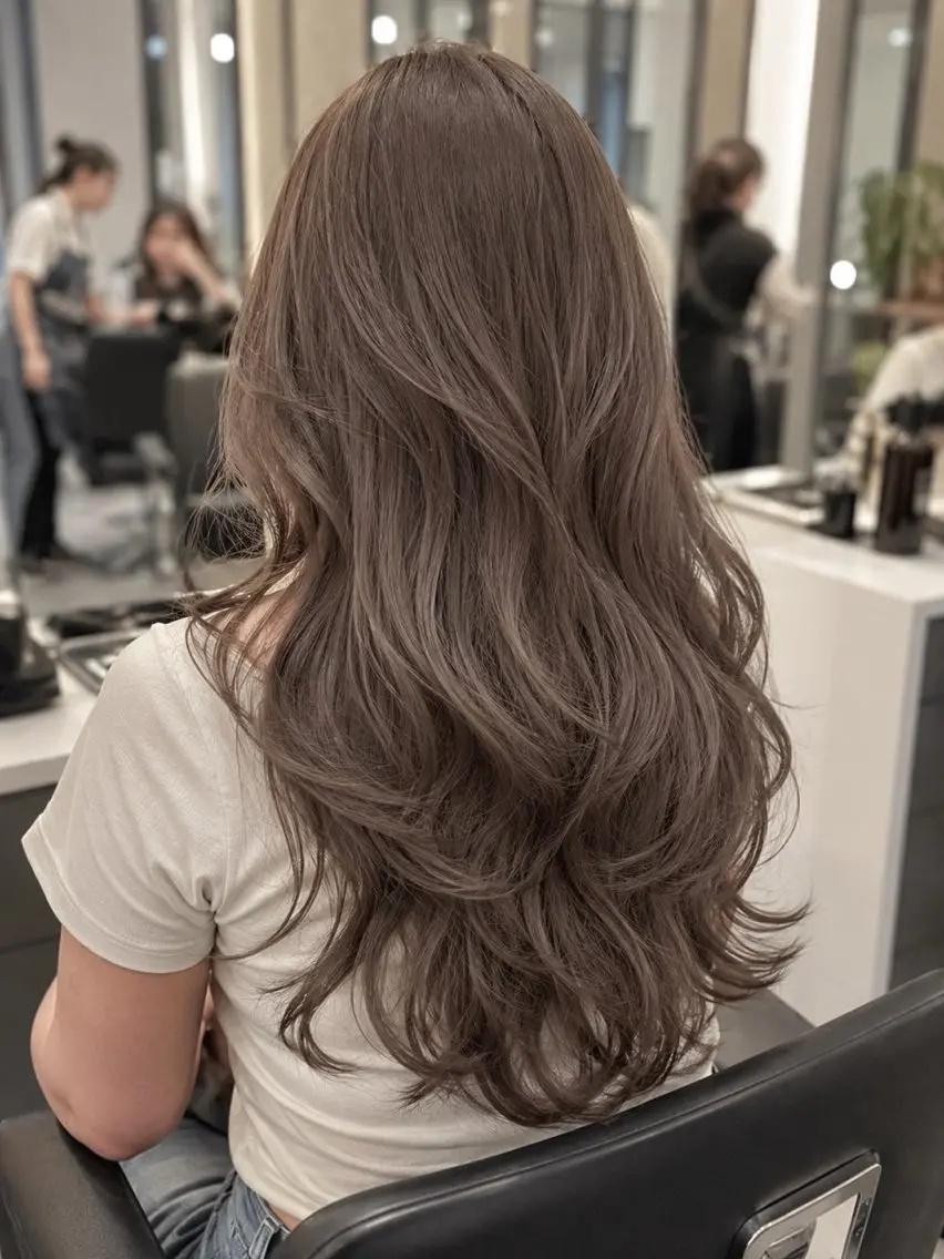 💜ブリーチなしカラーダブルカラ💜ブリーチ無しカラー　トーンや色の指定があります　ダブルカラー　ブリーチの写真