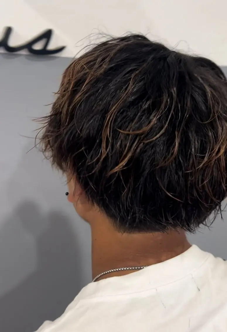 ショート パーマ Agu hair /布施／徒歩1分のヘアスタイル