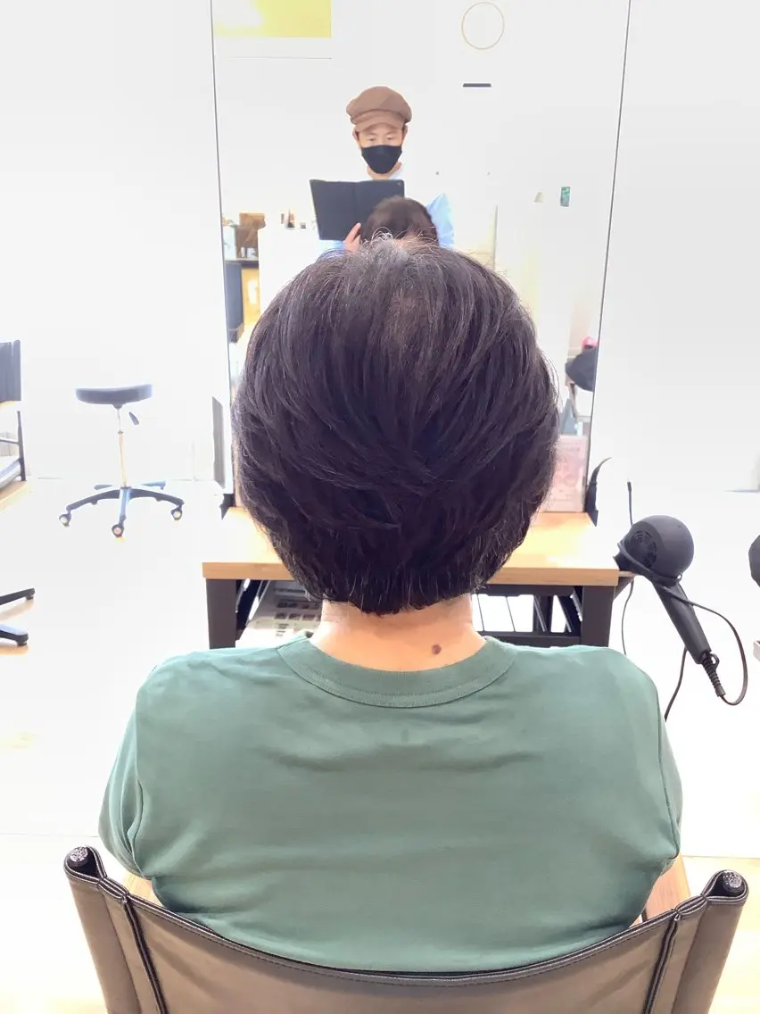 ショート カラー カット ヘアカラー 髪質改善縮毛矯正 美容師✂️山崎竜二のヘアスタイル