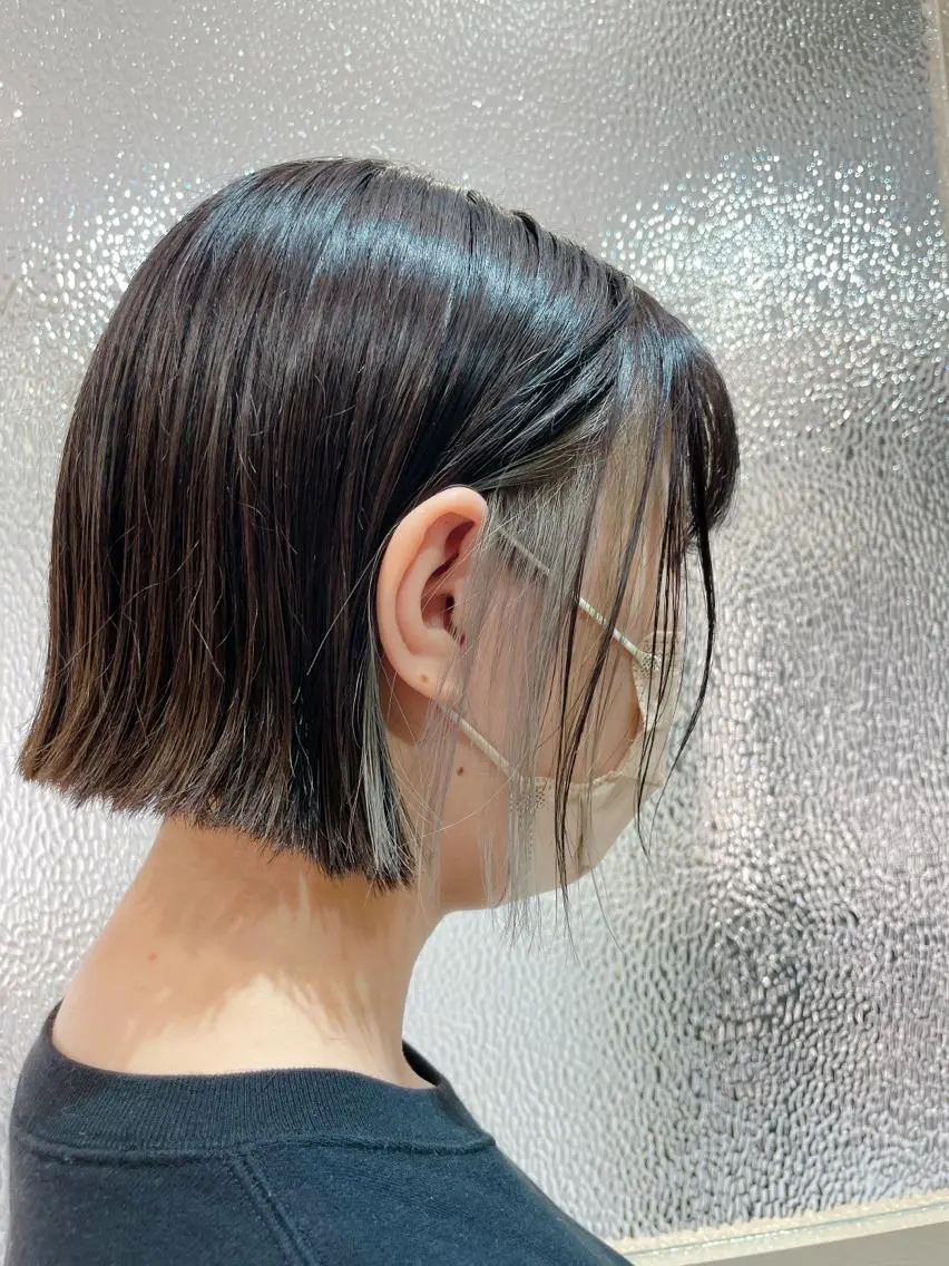 インナーカラー+透明感カラー🌸アディクシーorイルミナカラー‼︎の写真