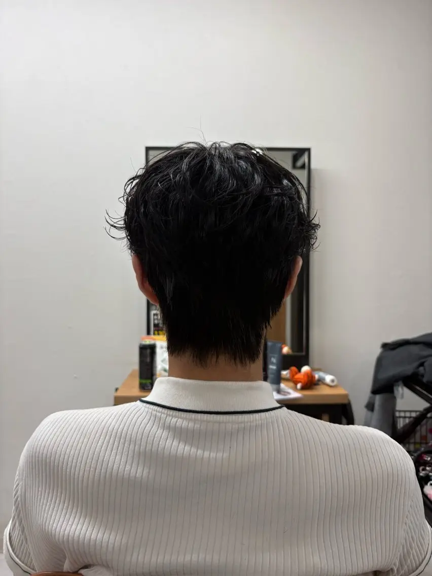 パーマ メンズ メンズパーマ 下北沢メンズパーマ 特化園田 楓莉のヘアスタイル