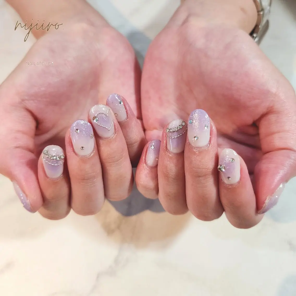 ネイル ハンドネイル nijiiro🌈 サトウのネイルデザイン