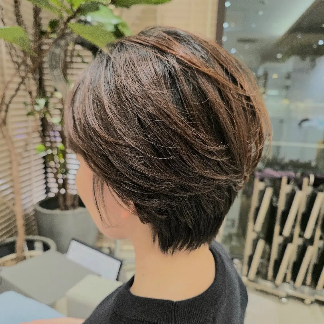 ショート カット トリートメント ✂髪質改善ストレート NO.1 深澤 颯斗のヘアスタイル