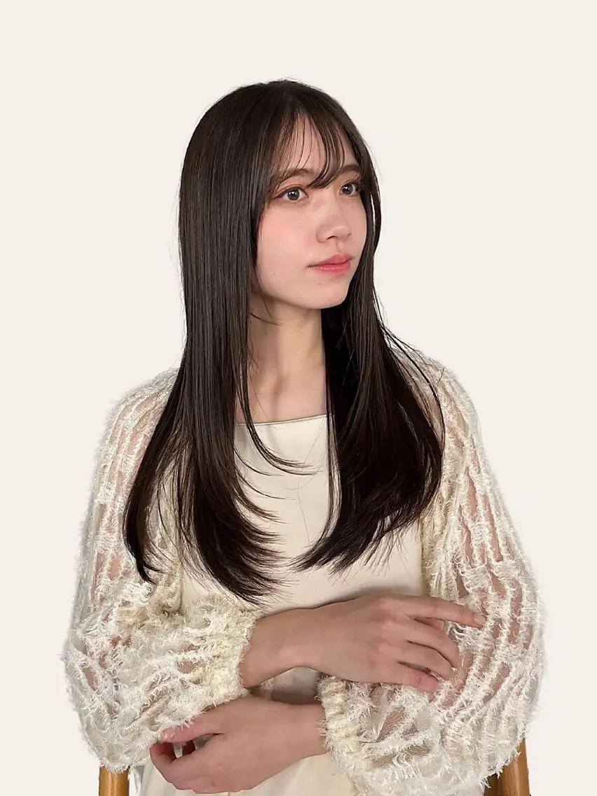 ロング 渡辺奎斗/ ボブ レイヤーカットのヘアスタイル