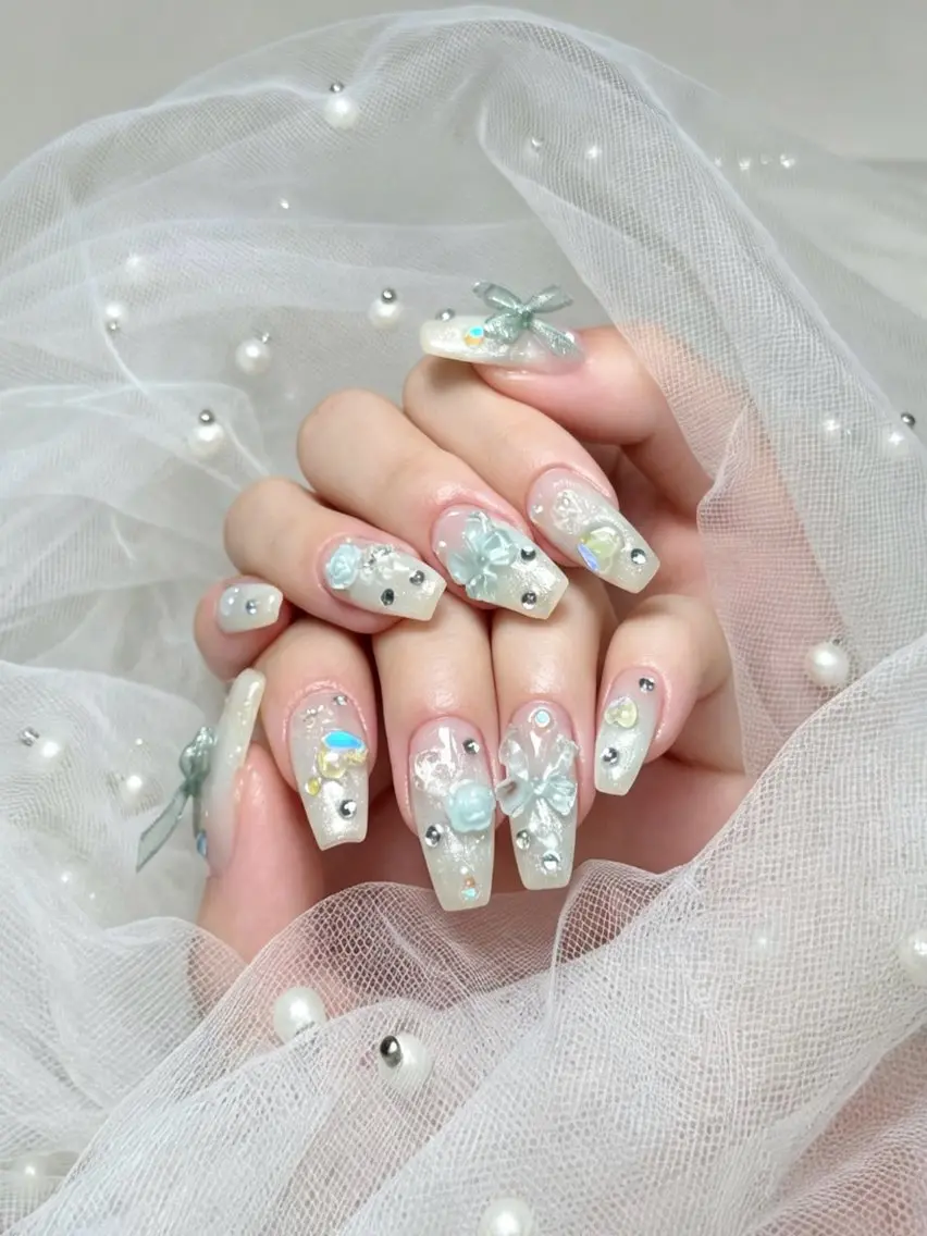 ネイル ジェルネイル 韓国ネイル シンプルネイル 夏ネイル ワンホンネイル ハンドネイル NEM nailJrのネイルデザイン
