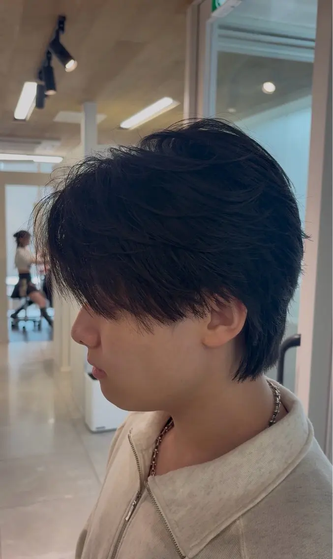 パーマ メンズ メンズパーマ 須賀 優心のヘアスタイル