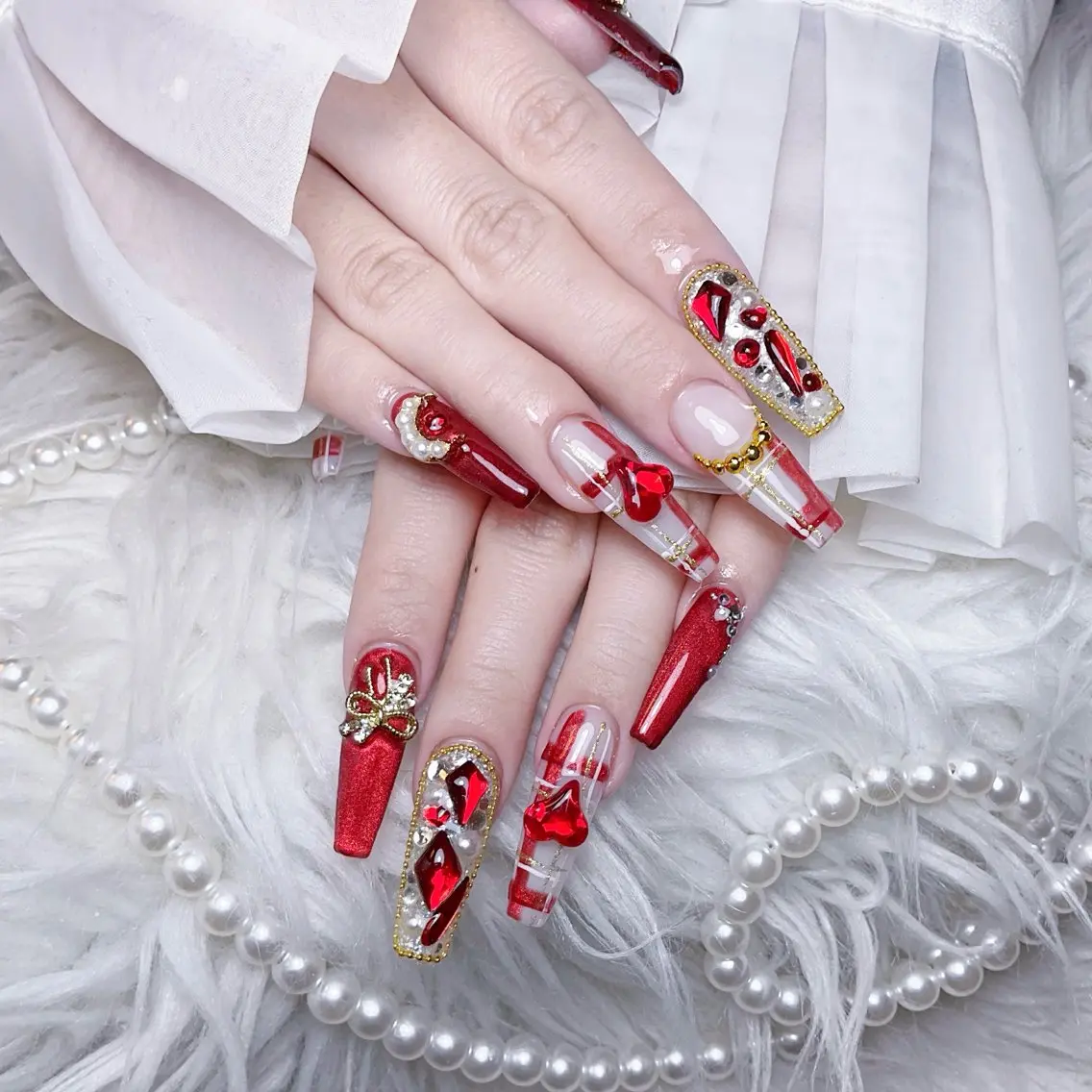 ネイル ハンドネイル 🍭Yun nail hyejin🌸のネイルデザイン