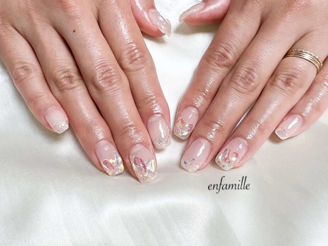 ネイル ハンドネイル nail salon en familleのネイルデザイン