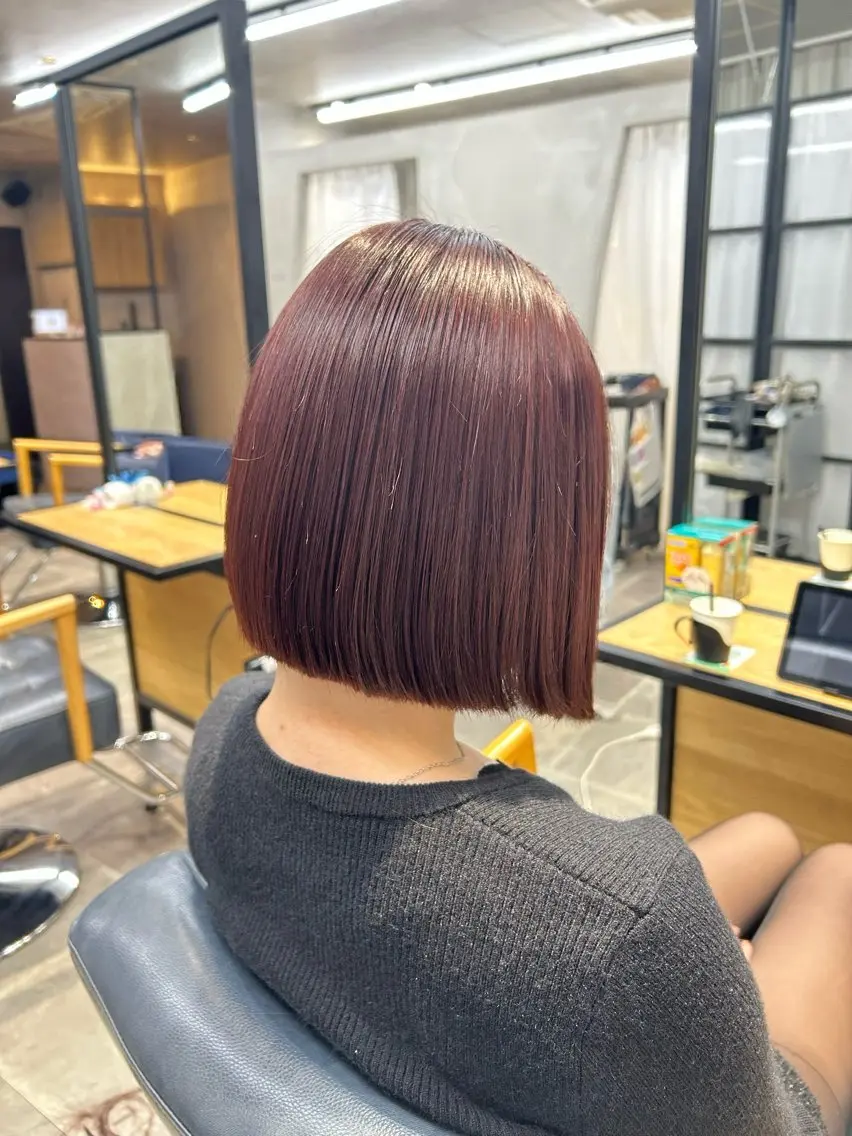 💘ブリーチなしダブルカラー+Ωトリートメント💘の写真