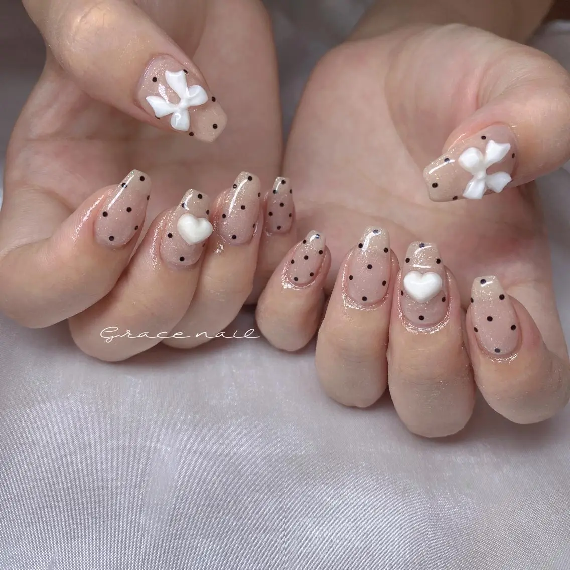 ネイル ハンドネイル ☆*。Grace Nail。*☆のネイルデザイン