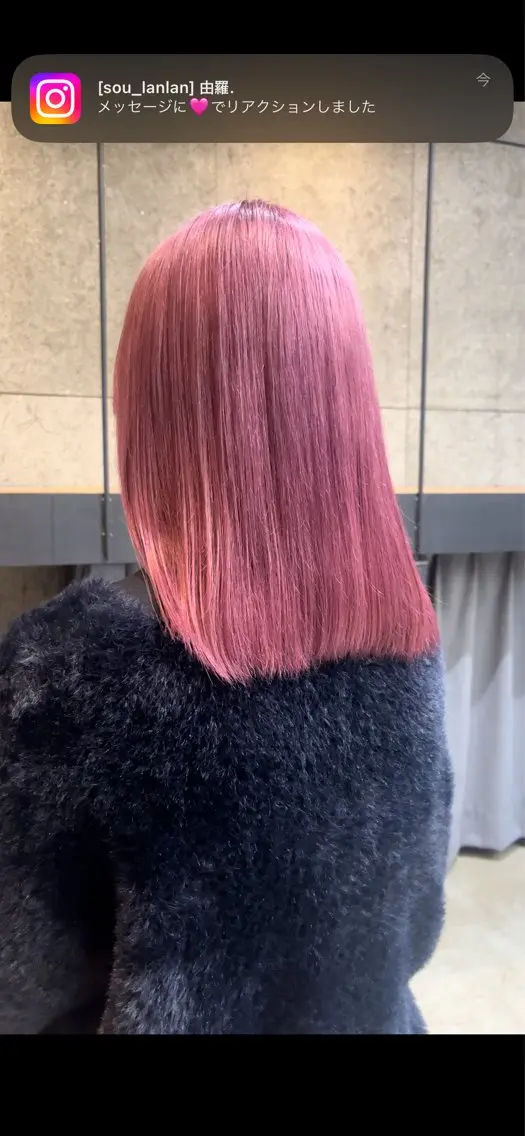 ミディアム カラー ヘアアレンジ カット ヘアカラー トリートメント ヘアセット 💎韓国ヘア/ 艶カラー💎souのヘアスタイル