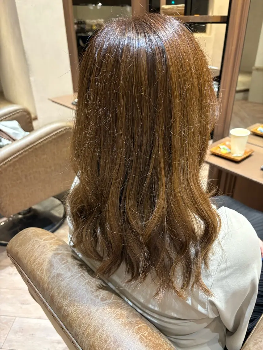 セミロング 吉岡 優斗のヘアスタイル