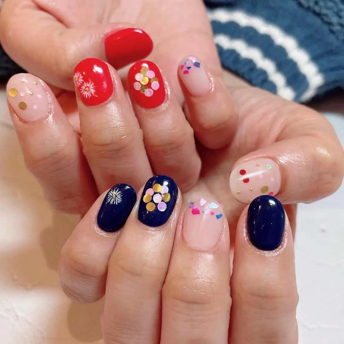 ネイル f'bloom L’ecrinのネイルデザイン