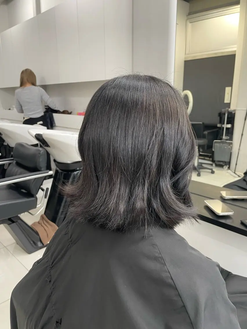 カラー ALIVE 河合優吾のヘアスタイル
