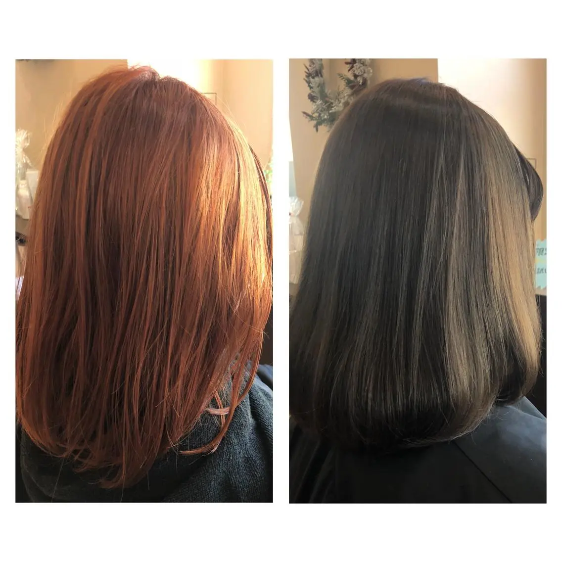 ミディアム アッシュ ヘアカラー やまぐち まりんのヘアスタイル