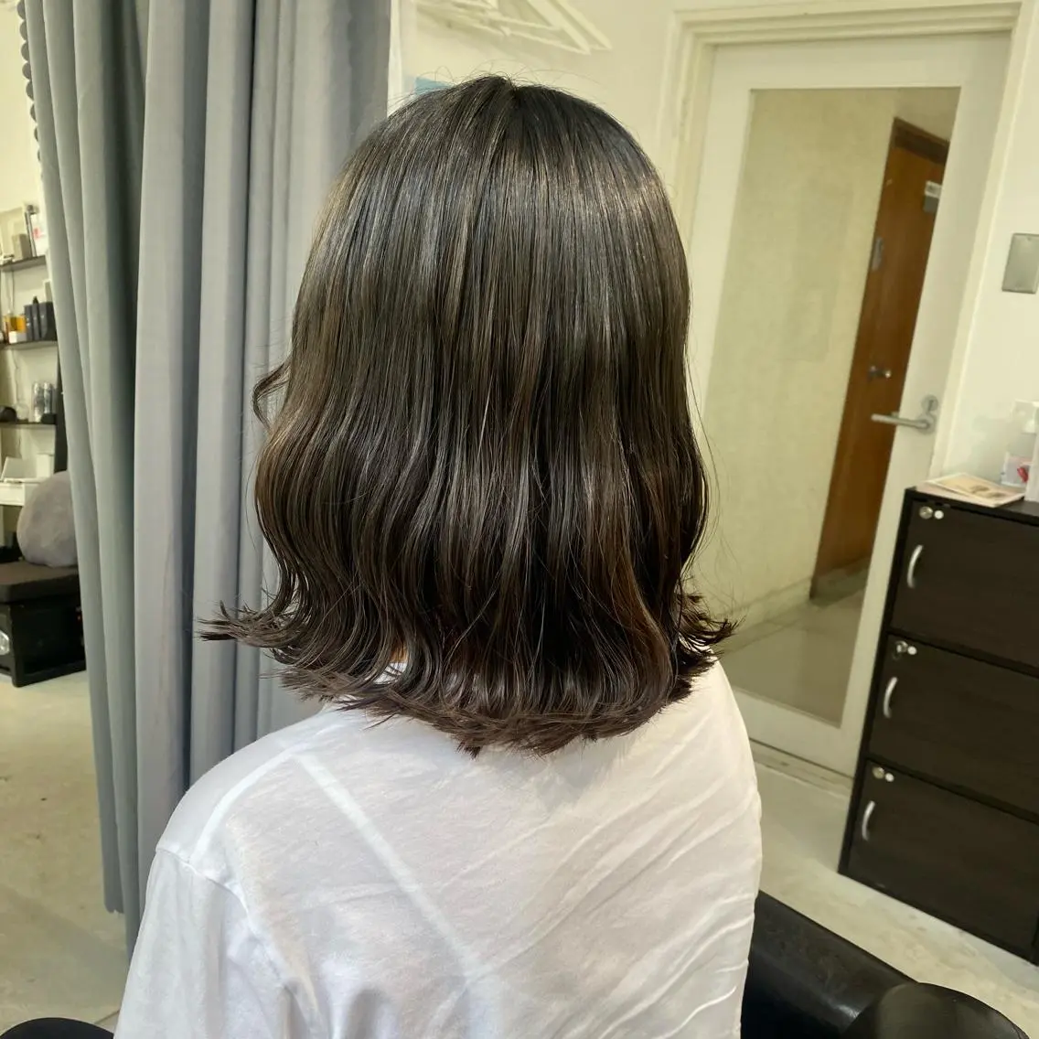 ミディアム カラー 1日空き◎艶髪 misatoのヘアスタイル