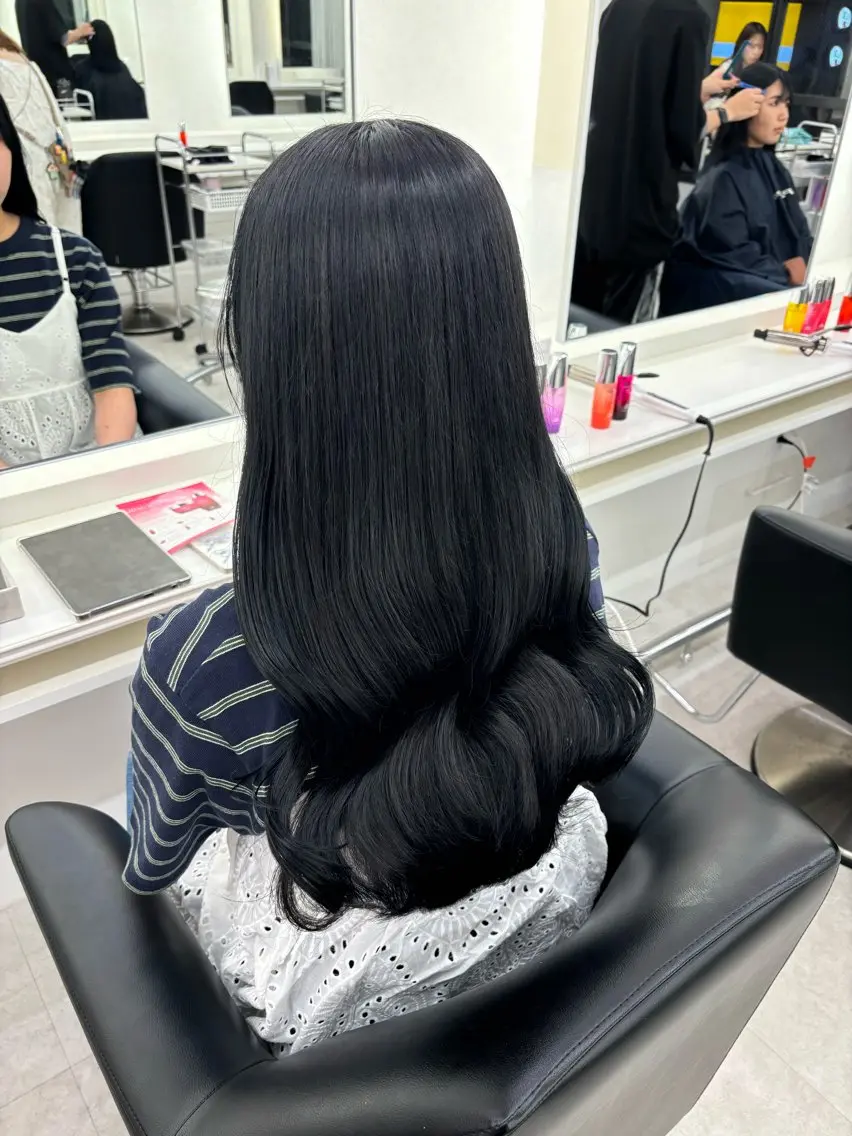ロング カラー ヘアカラー parvemix平野 真央🎀💞のヘアスタイル