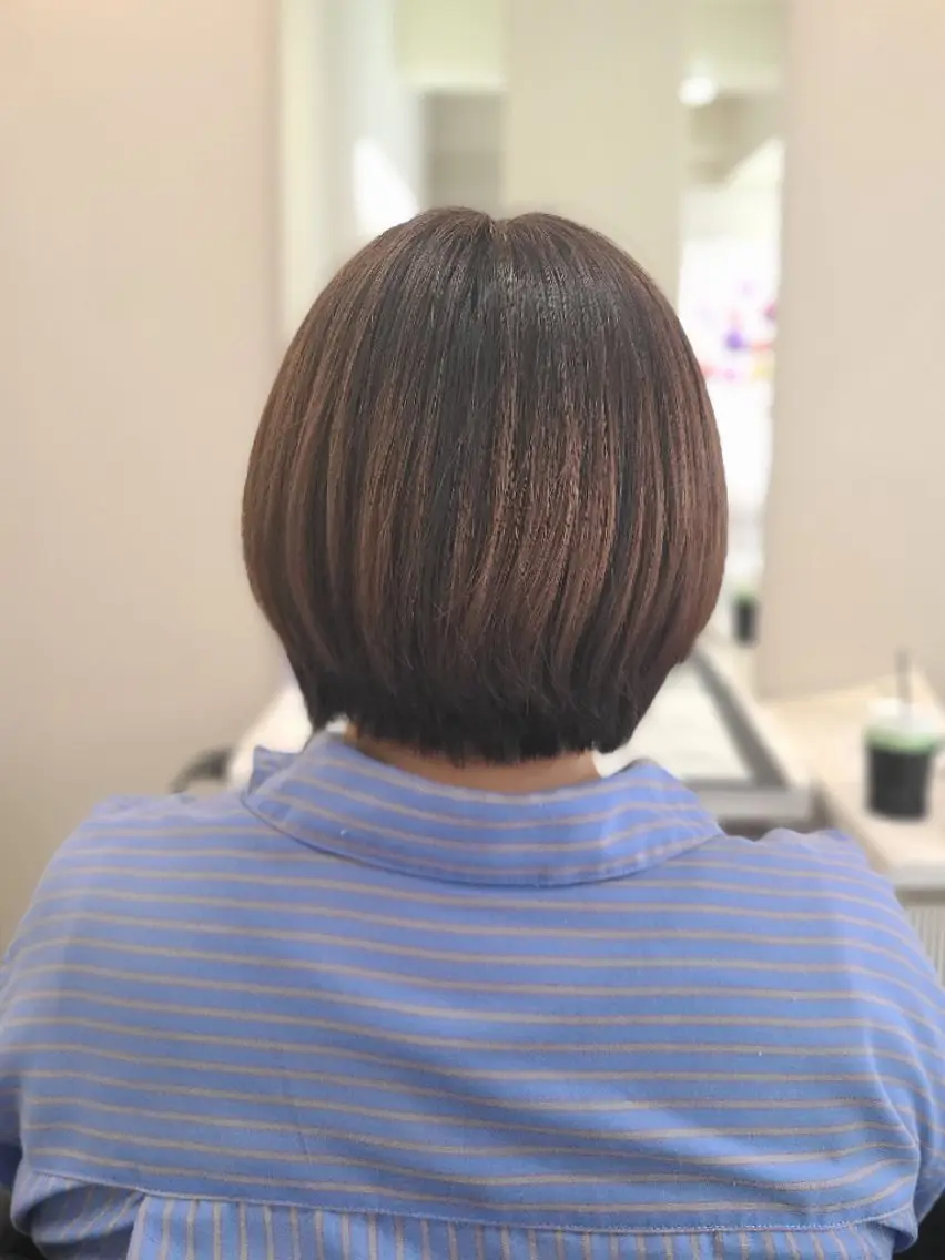 ショート カラー ショートボブ ボブ ショートヘア カット ヘアカラー 桐島 令奈のヘアスタイル