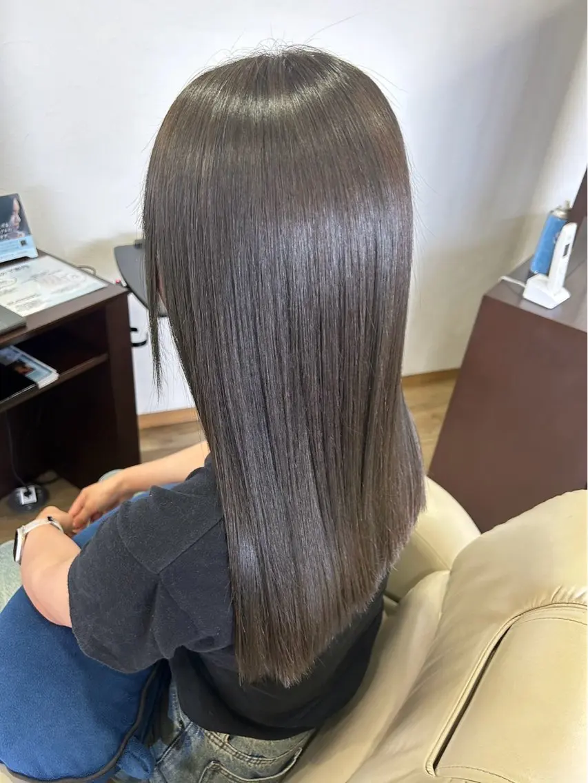 🍒広がり＆うねり解決🍒カット+髪質改善リセットケアの写真
