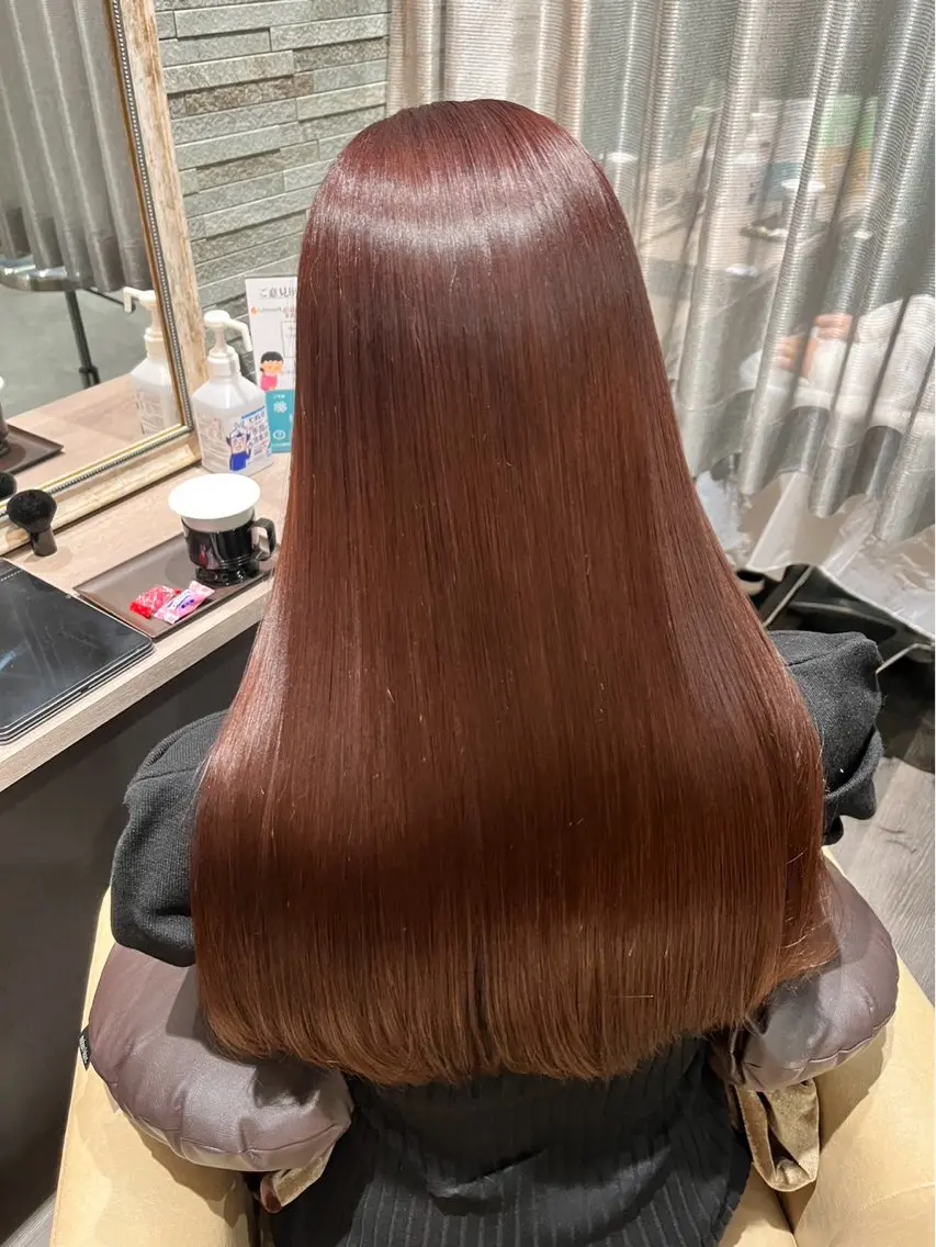 カラー 中原 真美のヘアスタイル