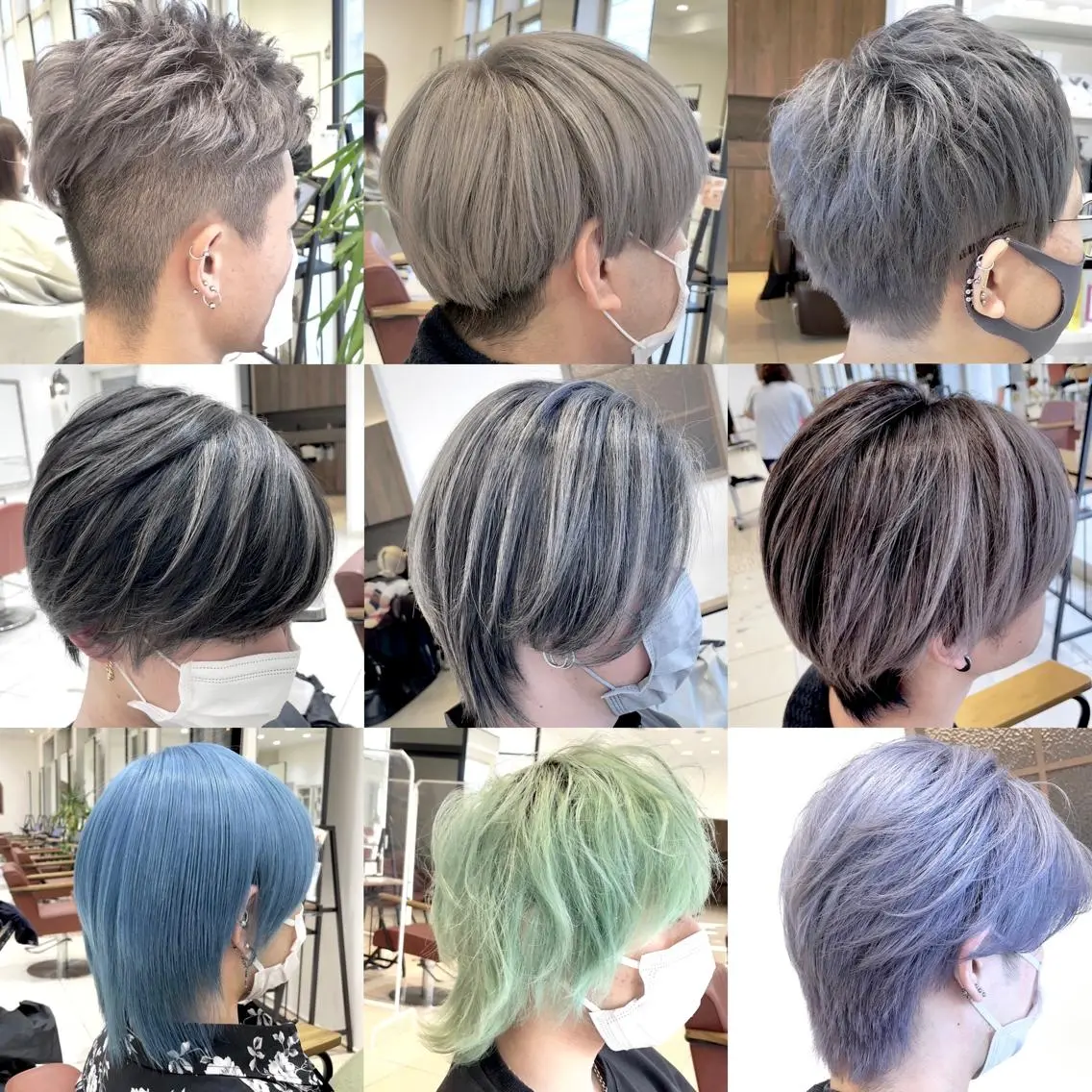 ［メンズ限定］ハイライトカラーの写真